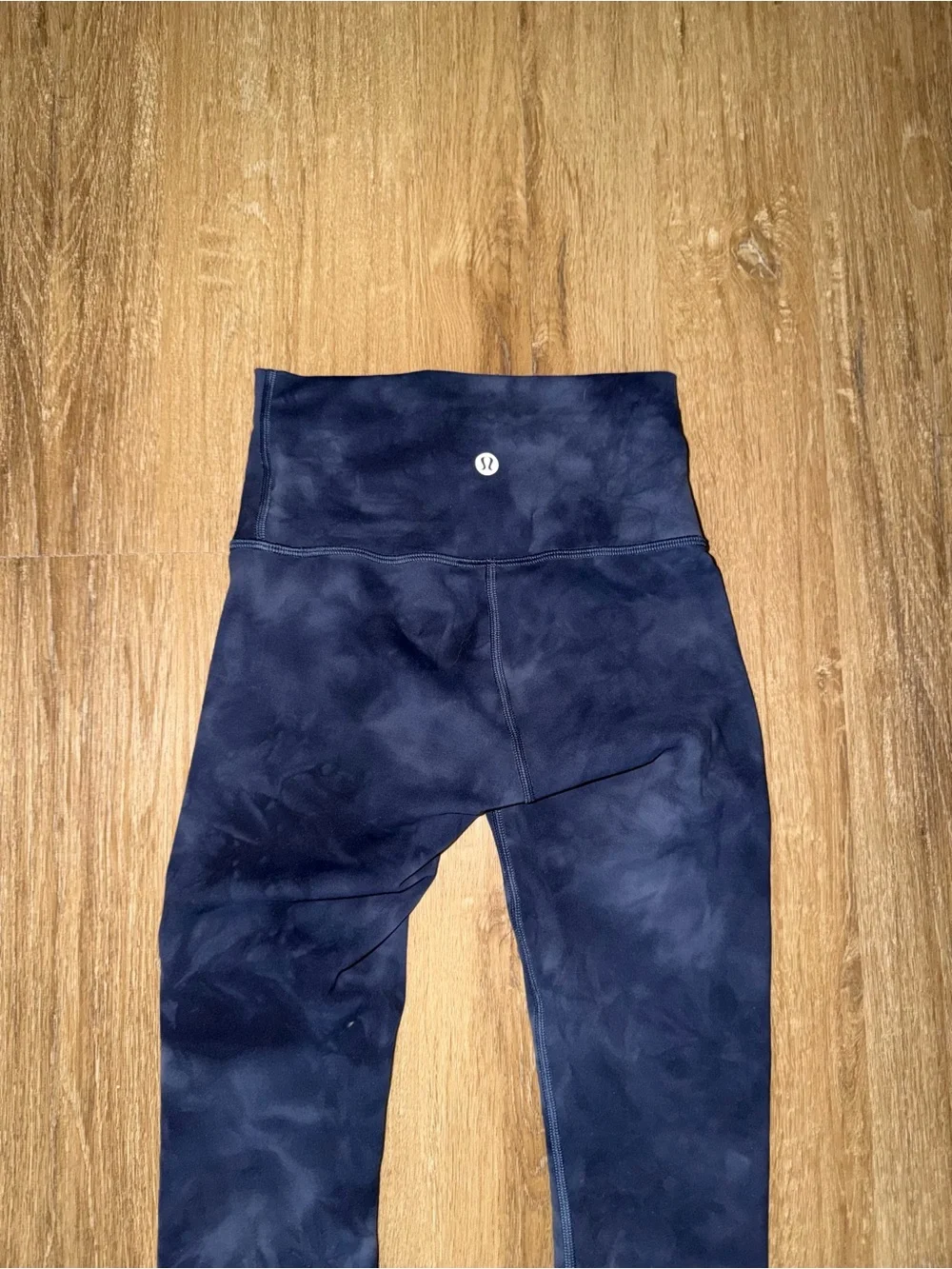 lululemon athletica | lululemon Navy Tie-Dye High-Rise Leggings 25”